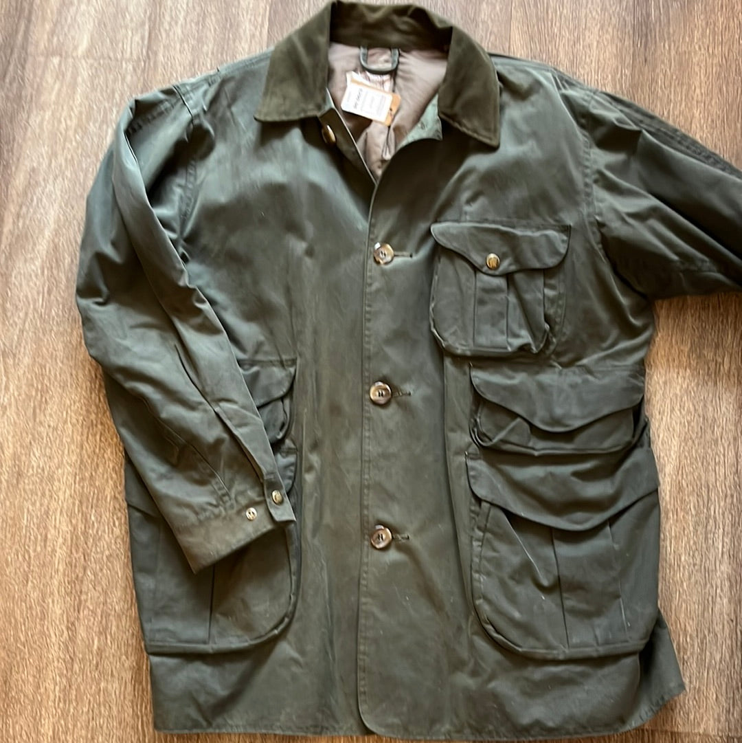 Filson Vintage TIN CLOTH men's waxed canvas cotton field coat, LG – Eureka!  Menswear