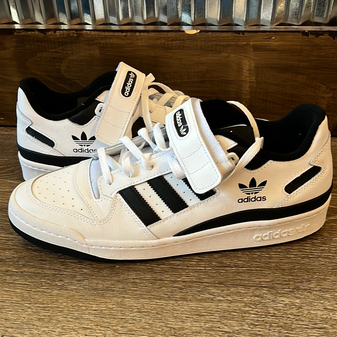 Adidas originals Forum low men\'s white black sneakers new, 13 – Eureka!  Menswear