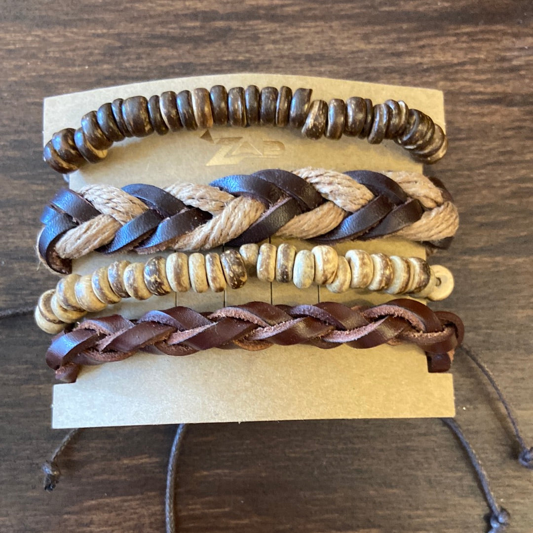 ZAD men's woven bracelets