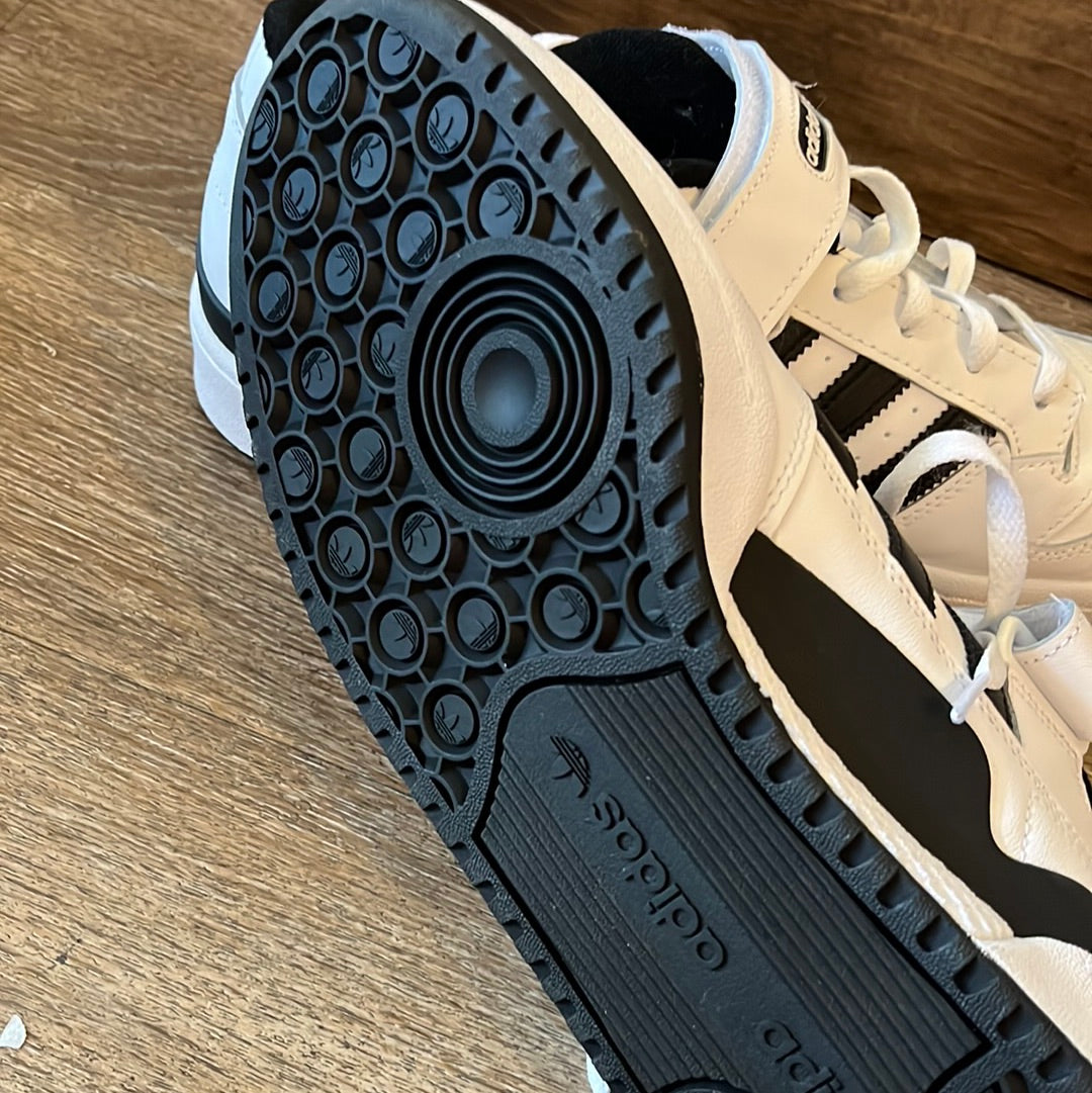 Adidas originals Forum low men's white black sneakers new, 13
