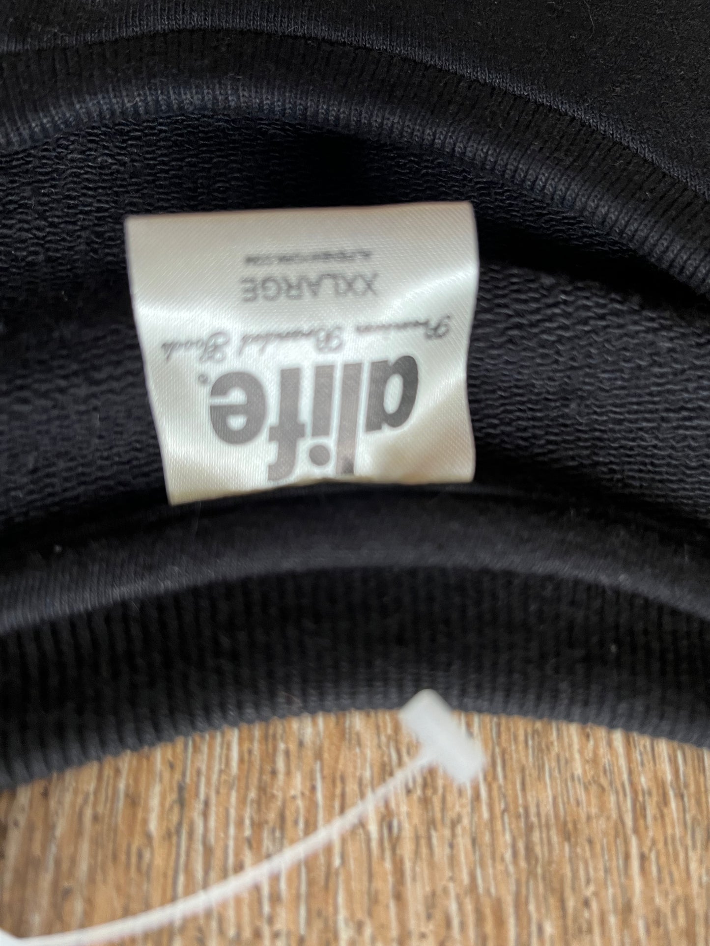 Alife men's logo black crewneck sweatshirt new with tags, XXL