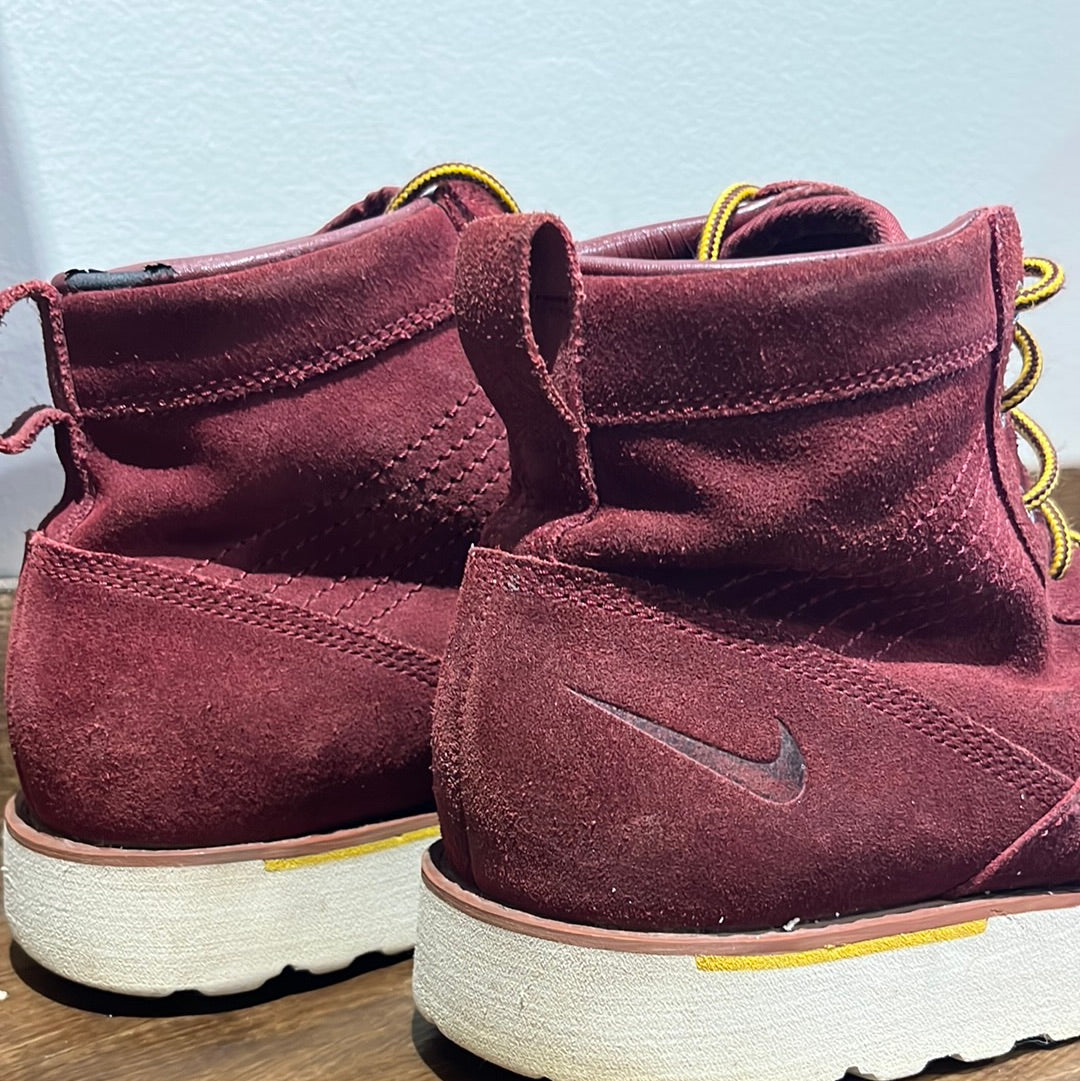 Nike Nike ACG men's burgundy boots, 10.5