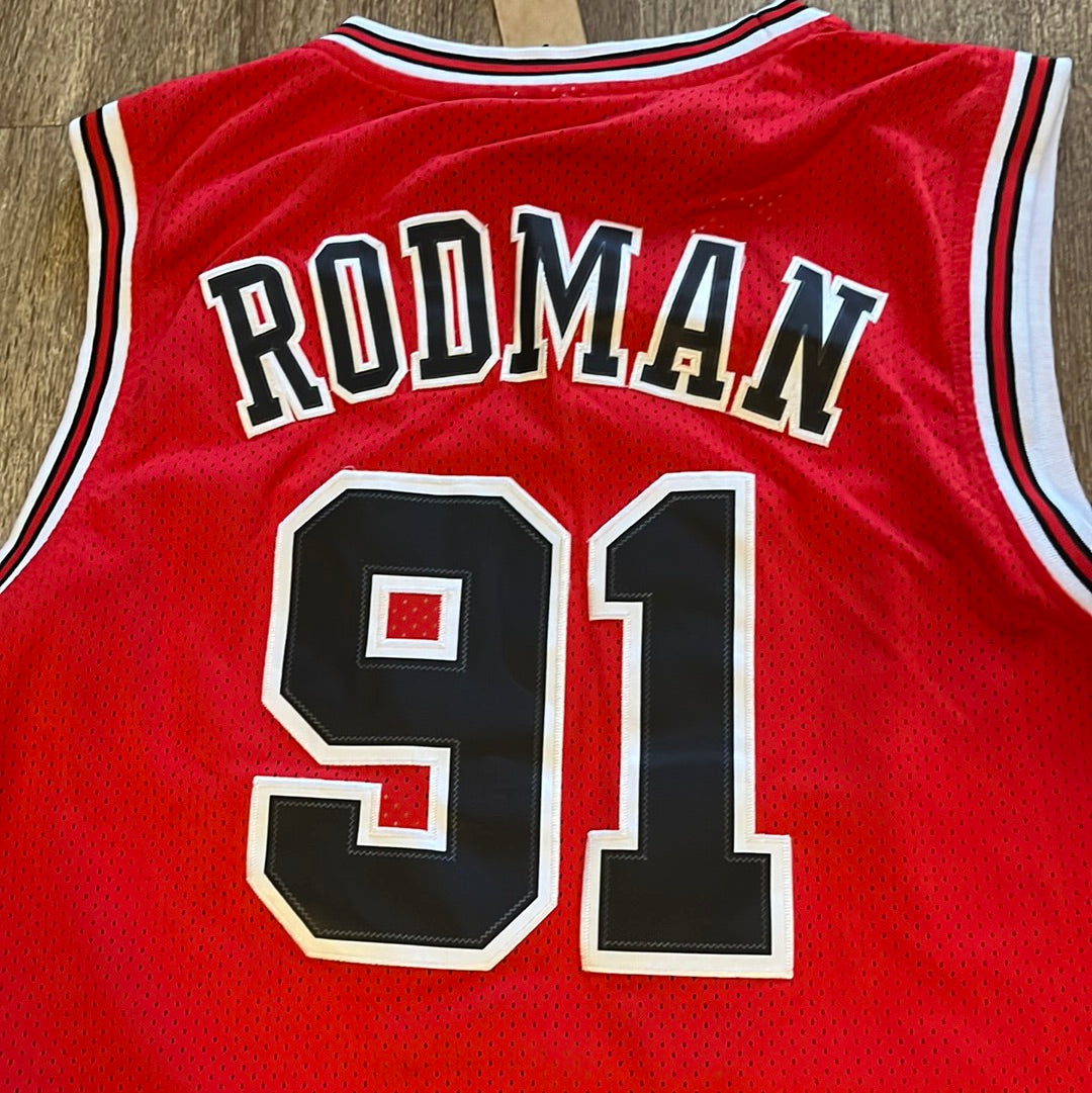 Adidas Dennis Rodman Chicago Bulls Jersey, XXL
