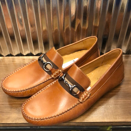 Brown Massimo Matteo Driving Loafers, 9.5 M
