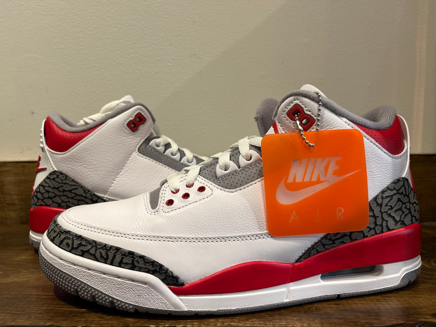 Nike Jordan Retro 3 Fire Red, 9